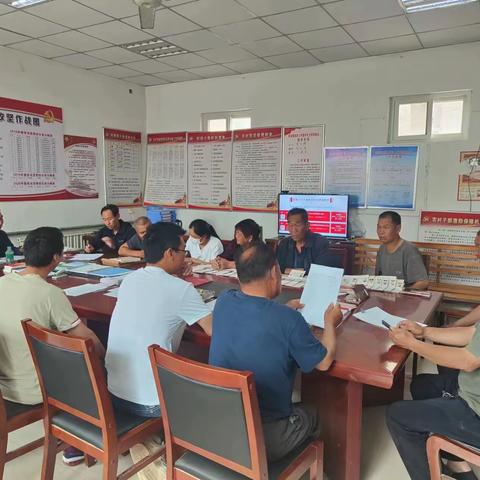 党旗引领践初心    踔厉奋发勇作为——成安镇南鱼口村开展主题党日活动