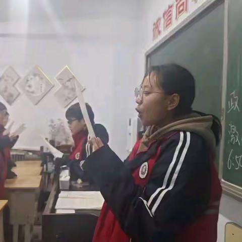 张家口市实验中学（原沙岭子中学）高二年级激情早读