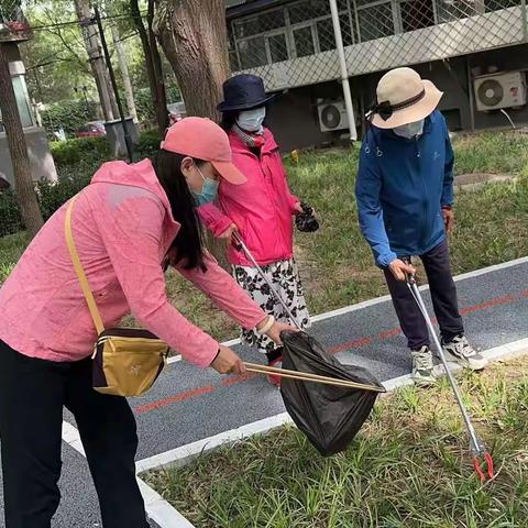 【社区动态】颐和园社区开展卫生清洁日活动