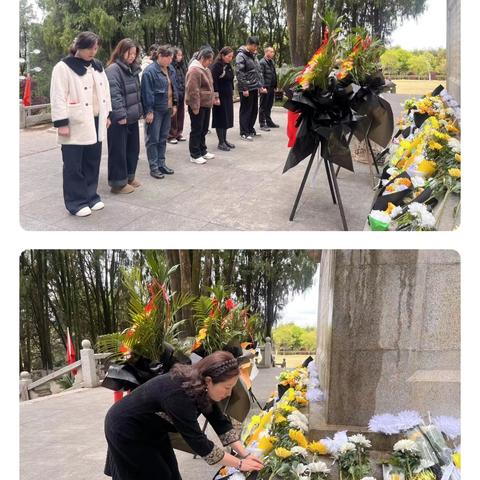 缅怀先烈寄哀思，文明祭扫践新风