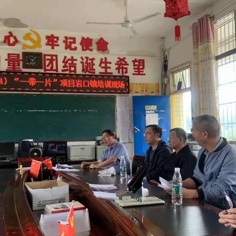 隆回县进修学校组织“一带一片”线下诊断（岩口站）