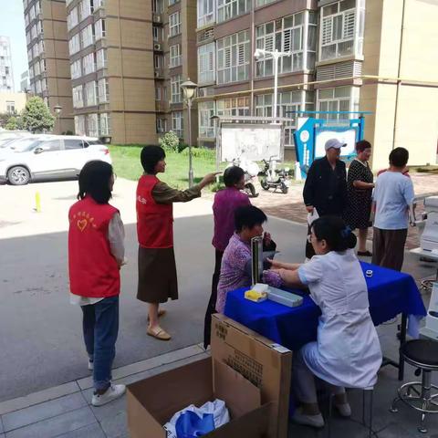 「我为群众办实事」眼科义诊进社区，便民服务暖人心上林街道上林北路社区开展眼科义诊服务