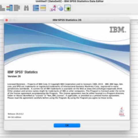 spss专业统计分析软件Mac版：IBM SPSS Statistics