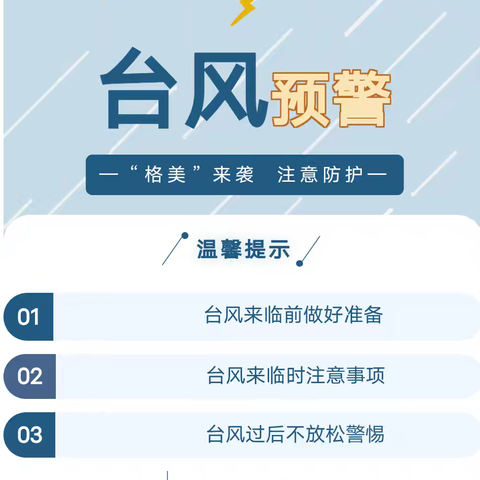 ❗️台风来袭❗️注意安全防范一一福安市天使幼儿园