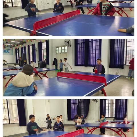 放飞梦想，勇于“乒”搏 ——溪口小学三.五年级乒乓球活动剪影