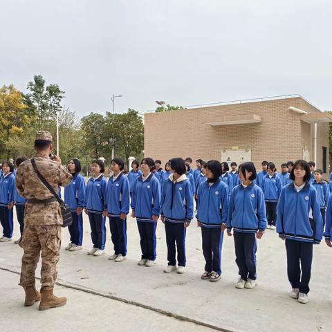 沙场点兵正青春，热血逐梦正当时 ———长泰一中武安分校七年级军训活动