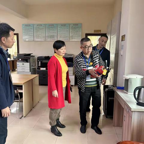 海口市排水收费所2025年春节前夕开展安全生产检查活动