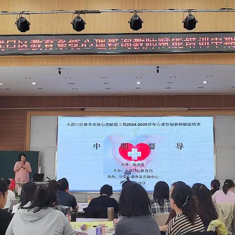 以“望闻问切”洞察心灵，赋能教育守护成长 ——大武口区教育系统心理咨询教师赋能培训中期督导纪实