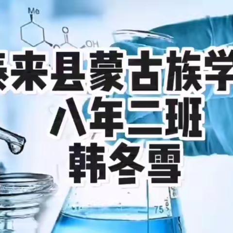 “品化学之趣，悟化学之理”---蒙古族学校“假期化学趣味实验”活动