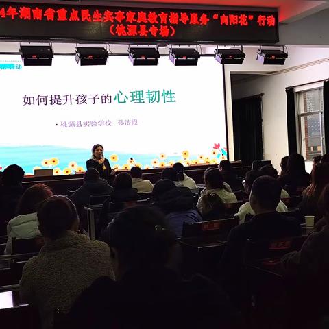 2024年湖南省民生实事家庭教育指导服务“向阳花”行动（桃源县专场）