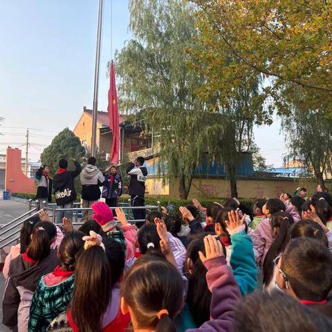 预防冬季流感，守护健康体魄——仓丰小学“讲卫生，预防冬季流感”主题升旗仪式纪实