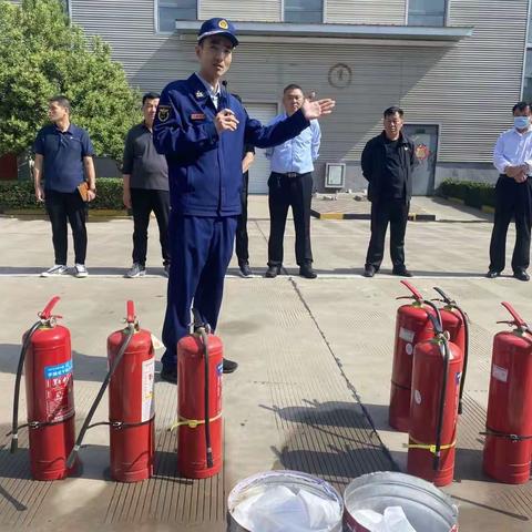 永年大队走进工业园区开展消防安全培训