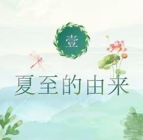 花开半夏，至童至美——青葵幼儿园二十四节气之夏至篇