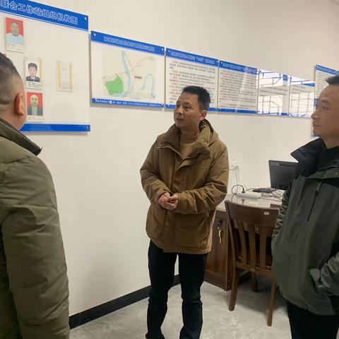 市护路办主任余志斌到我县督导铁路护路联防工作