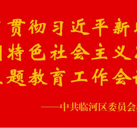 区委办召开学习贯彻习近平新时代中国特色社会主义思想主题教育工作会议