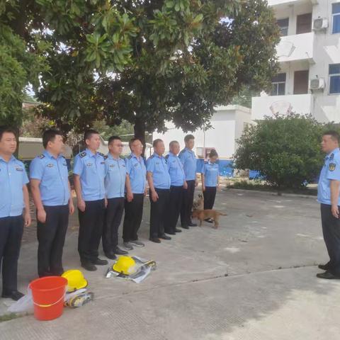 鸡公山公路超限检测站加强防火演练防患未然