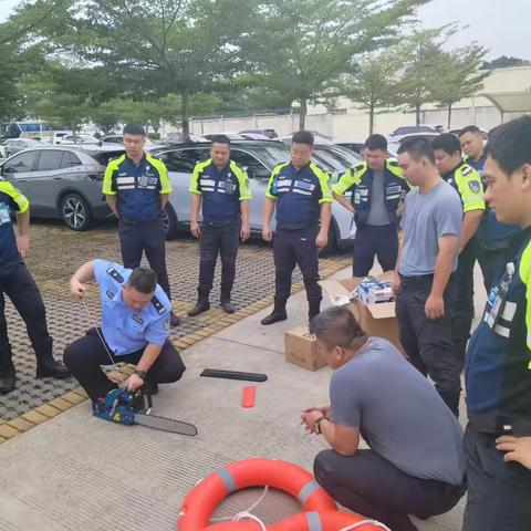 台风袭来，机场分局  ﻿闻风而动、全力抗击