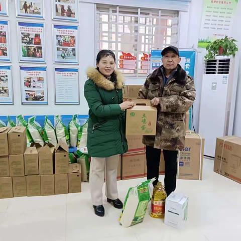 春节慰问暖人心 双拥优抚一家亲——金耀街道前锋社区开展春节慰问活动