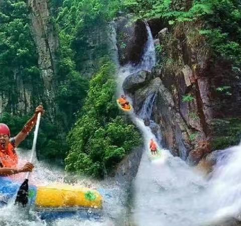 蓟州青龙脊高山峡谷漂流+梨木台 两日游 【京津冀首届漂流泼水节】