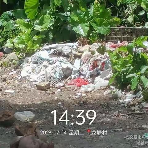 抱罗镇落实市环卫局7月25日对抱罗镇的白秋山村和五潮水村环境卫生督查情况的通报改整情况美篇1