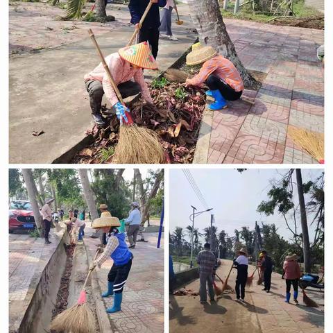 抱罗镇开展爱国卫生运动提质年大扫除活动