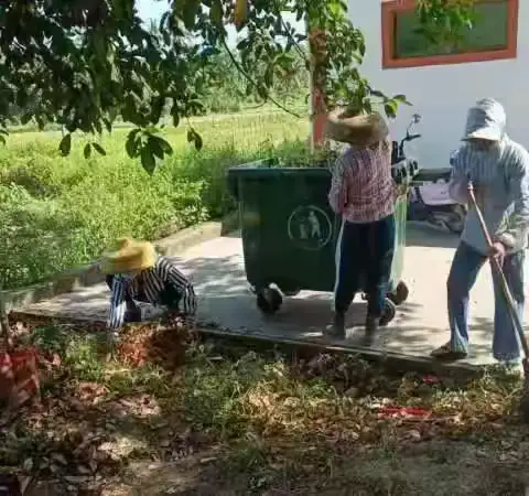 抱罗镇开展第37个爱国卫生月环境卫生大扫除活动