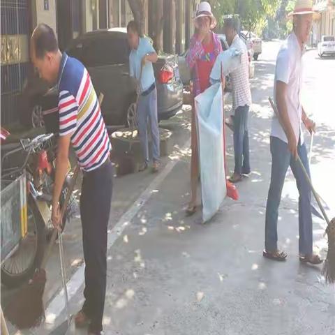 抱罗镇开展周末大扫除清洁行动