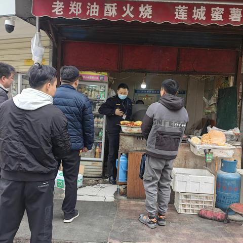 西关市场监管所与办事处联合开展燃煤散烧治理和烟花爆竹禁售检查