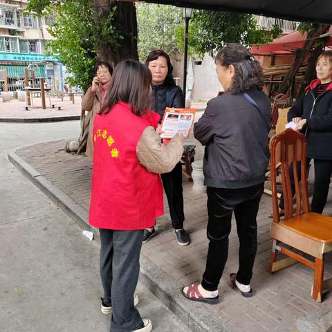 福祥社区开展老旧小区消防安全宣传