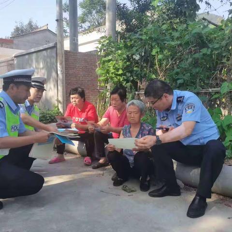 从源头抓起！高交大队深入辖区做好交通安全宣传