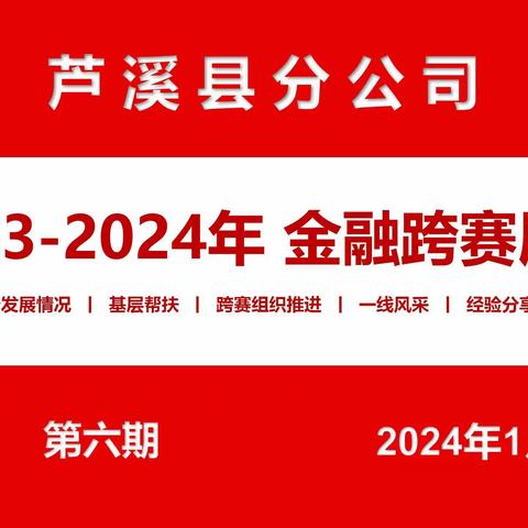 芦邮2023-2024金融跨赛展播（第六期）