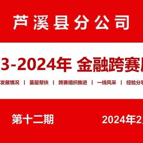 芦邮2023-2024金融跨赛展播（第十二期）