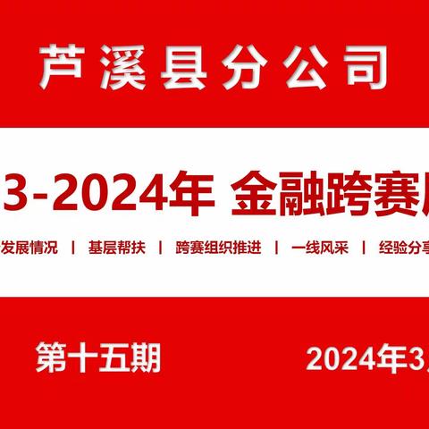 芦邮2023-2024金融跨赛展播（第十五期）