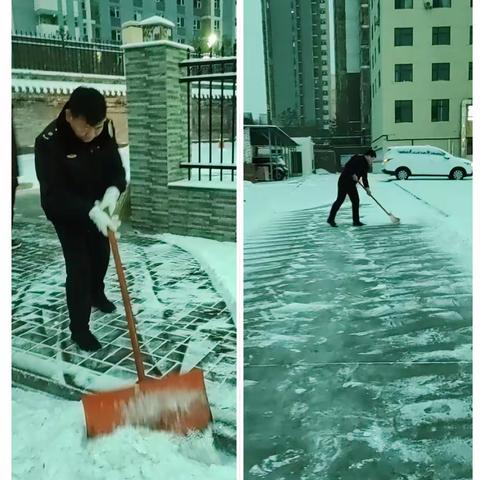 扫除冰雪 保障出行