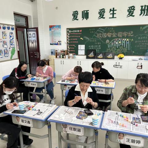 “童”享非遗魅力！工作室开展“艺彩缤纷”石膏彩绘DIY活动童趣满满！