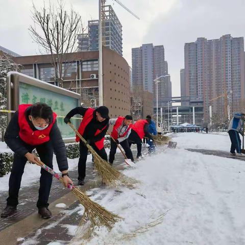 邯郸市职教中心第一党支部：志愿者在行动