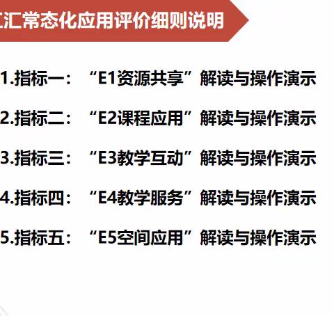 之江汇得分应用解读--曹宅镇中心小学幼儿园信息工程提升2.0第一次校本研修