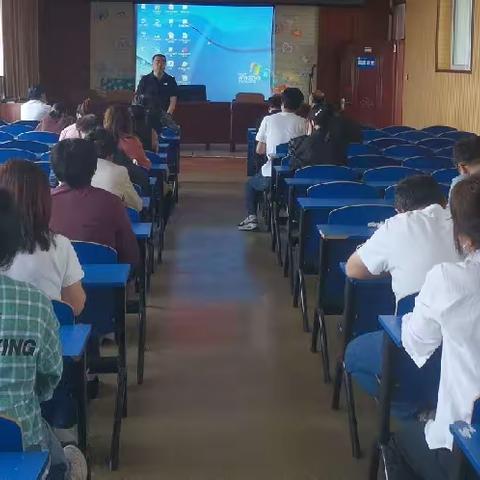 长春市第二十三中学消防安全培训会