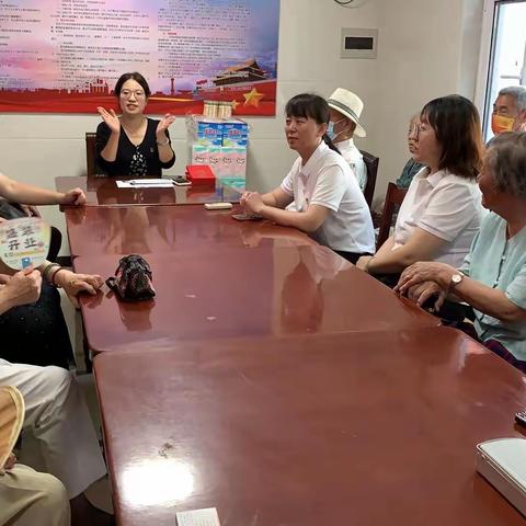 2023.年7月13日三号院社区开展对党忠诚、不负人民的伟大建党精神进行宣讲活动