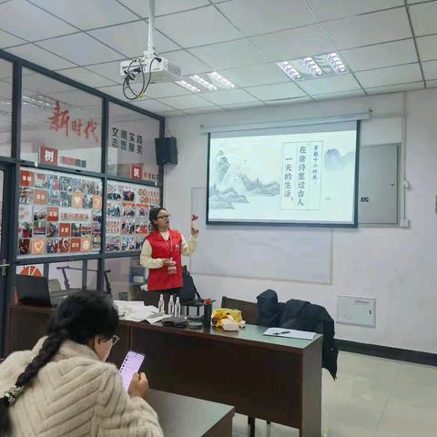 诗韵长安·瓦当传情｜水晶卡芭拉社区开展唐诗进社区主题活动