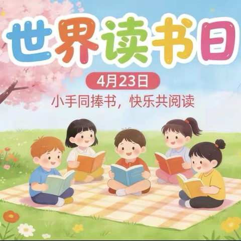 “书香浸润童年，阅读伴我长”——光彩学前教育集团民和幼儿园世界读书日系列主题活动