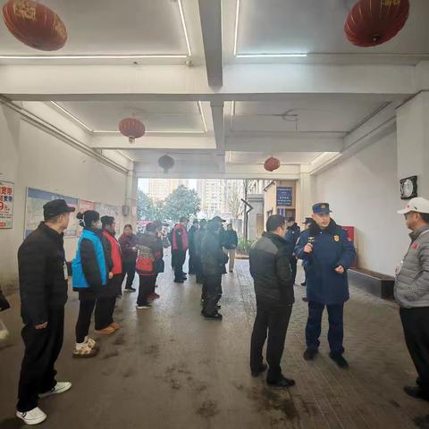 马泘沱社区开展消防培训——织密平安守护网