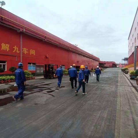 【金属锰一厂】开展环保放大镜，专项排查活动