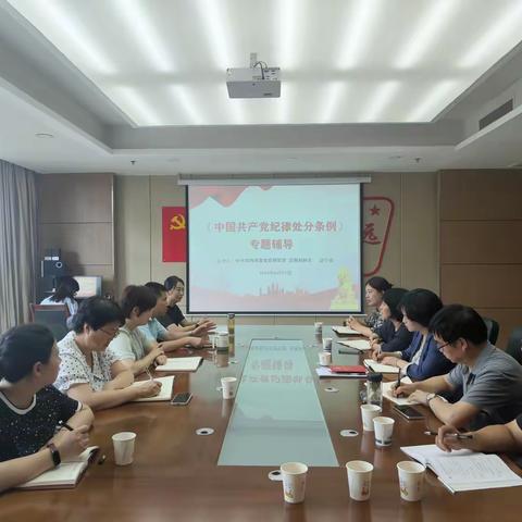 区档案局支部开展党纪学习教育专题辅导