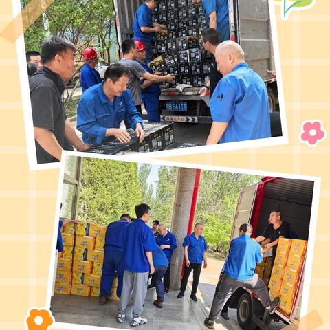 酷暑守一线 温情送清凉