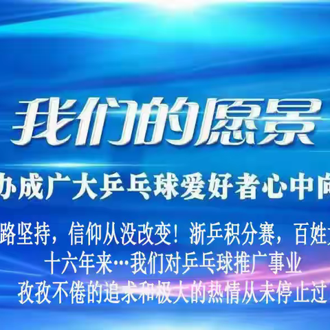 打造家长满意的比赛， “聪聪乒乓杯”杰沃GEWO 2024年浙乒青少年（儿童）等级积分联赛（缙云站）火热报名中......