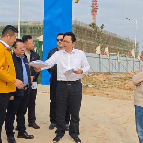 张贤良副县长调研文罗产业园、水产南繁产业园并现场协调解决项目存在问题