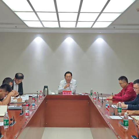 张贤良副县长组织召开文罗产业园入驻 企业用电、用气协调会