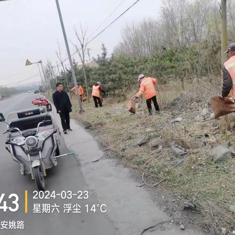 洪河屯乡：强化路域环境整治 助力乡村环境再提升