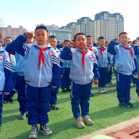 龙吟报春启新程 凝心聚力谱新篇———大通县桥头第四完全小学2024年春季学期开学典礼及表彰大会